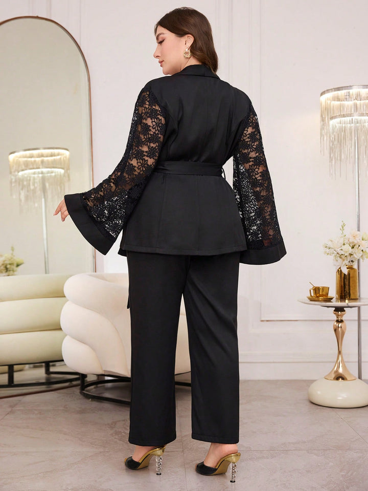 Costum SHEIN, negru