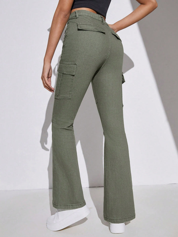 Jeans SHEIN, kaki