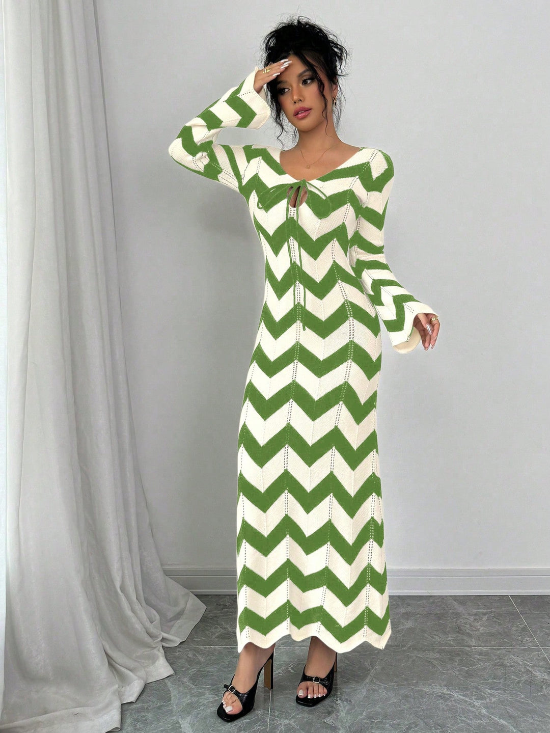 Rochie SHEIN, verde