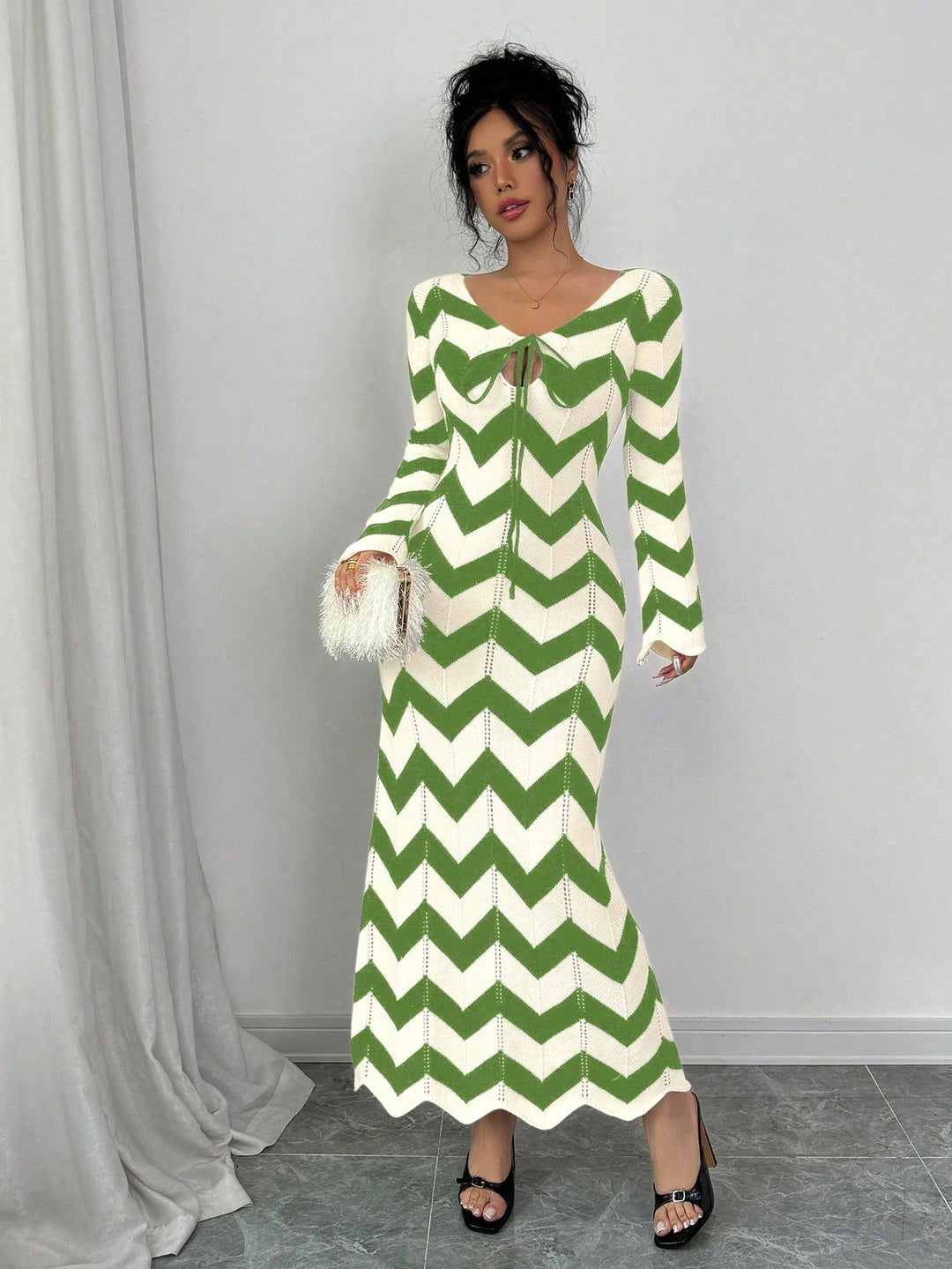 Rochie SHEIN, verde