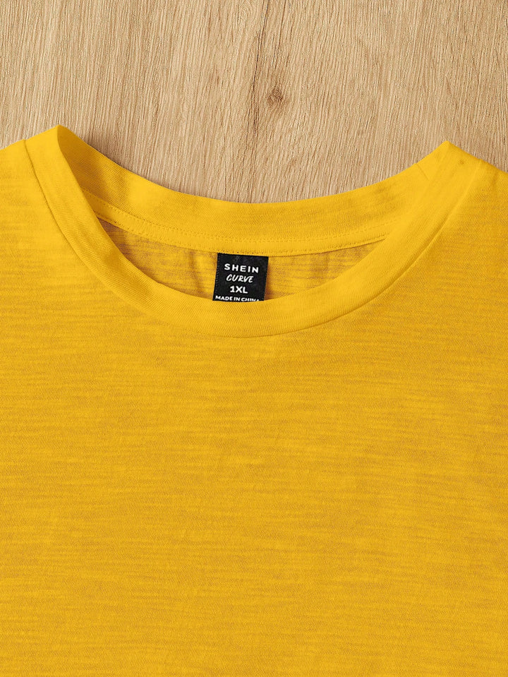 Tricou SHEIN, galben