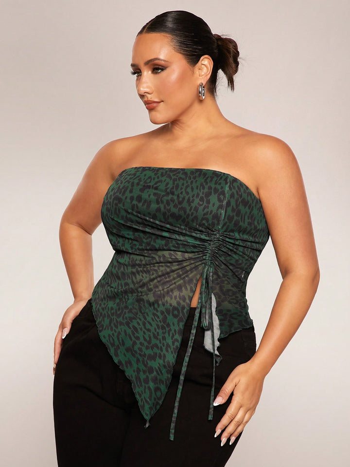 Top SHEIN, verde