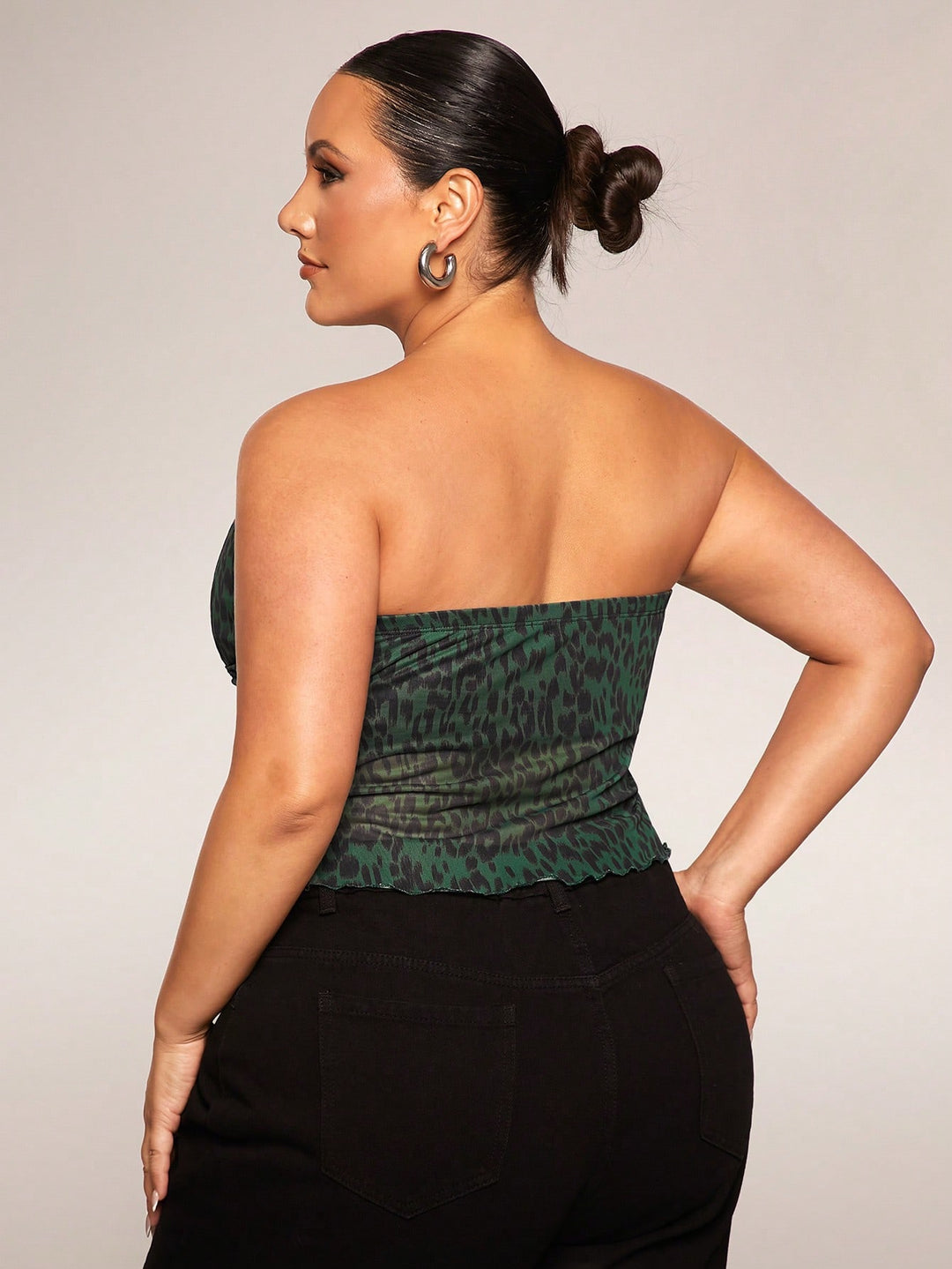 Top SHEIN, verde