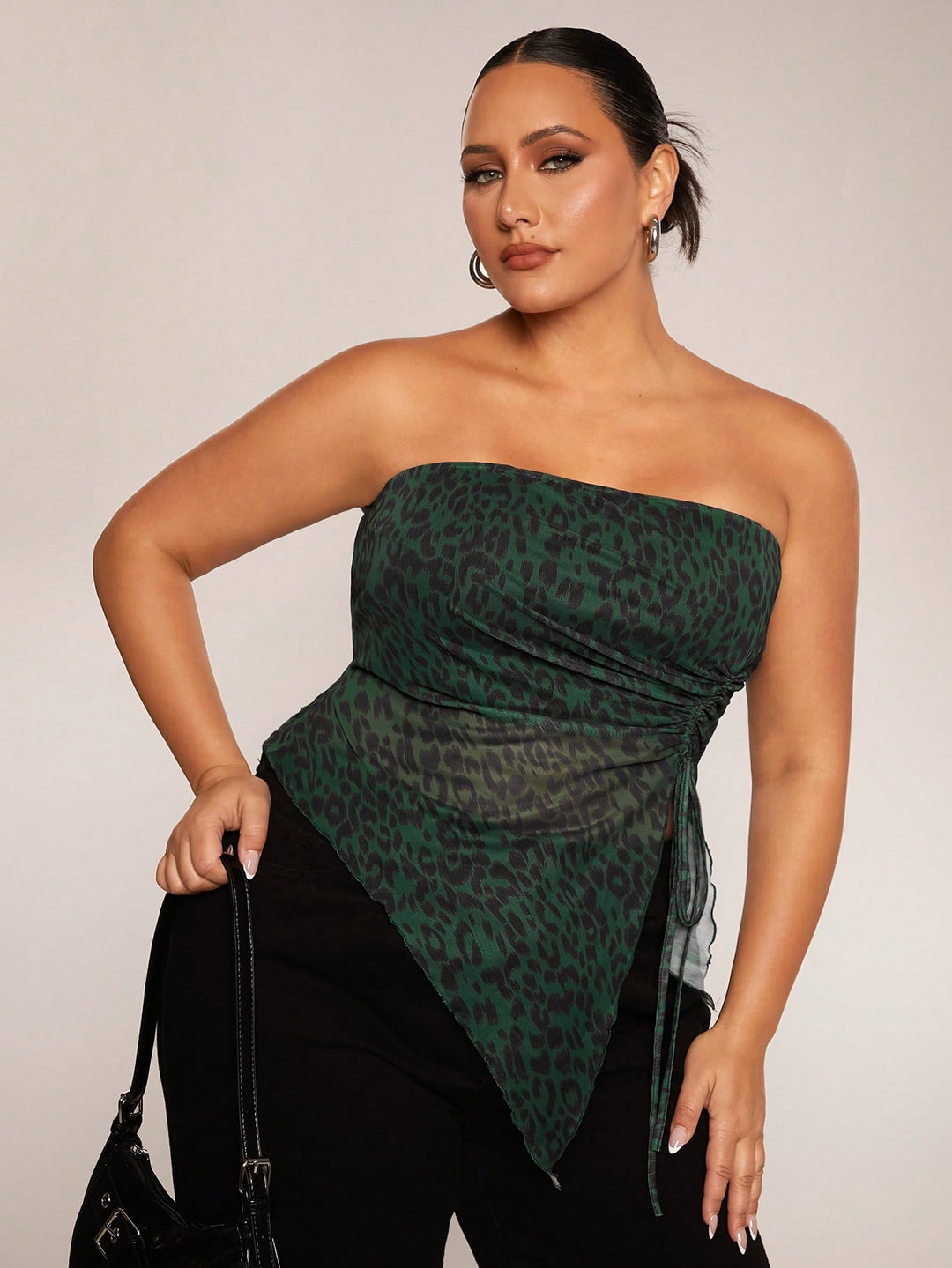 Top SHEIN, verde