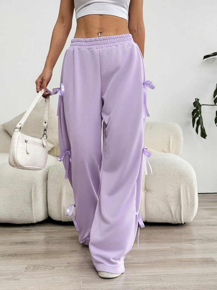 Pantaloni SHEIN, mov