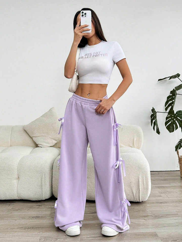 Pantaloni SHEIN, mov