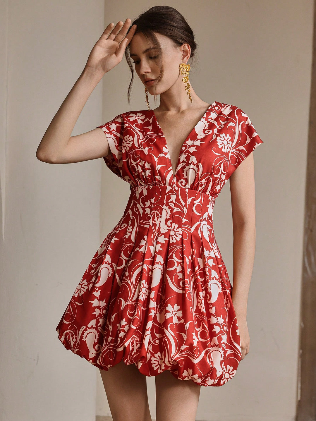 Rochie mini SHEIN, roșu