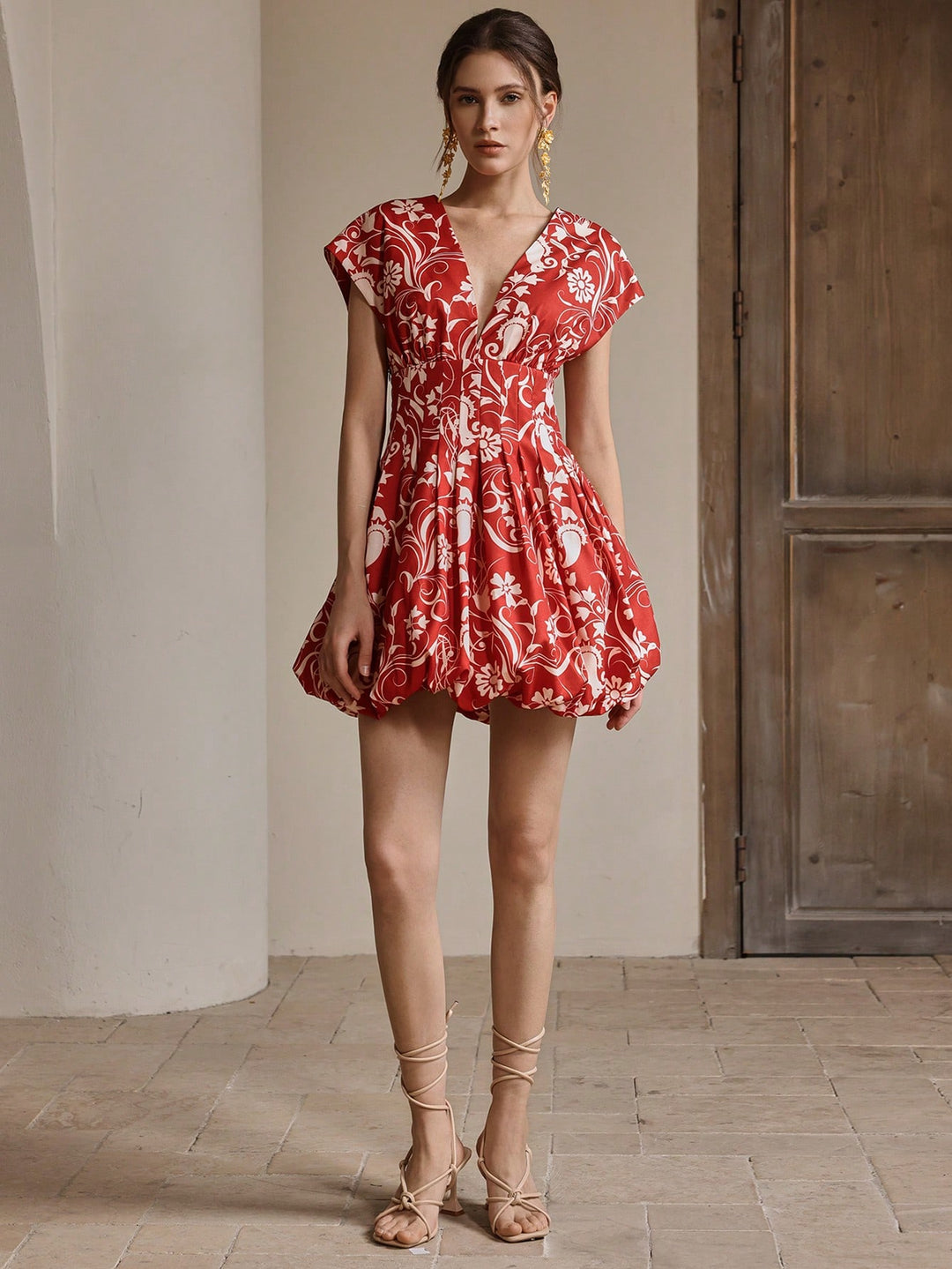 Rochie mini SHEIN, roșu