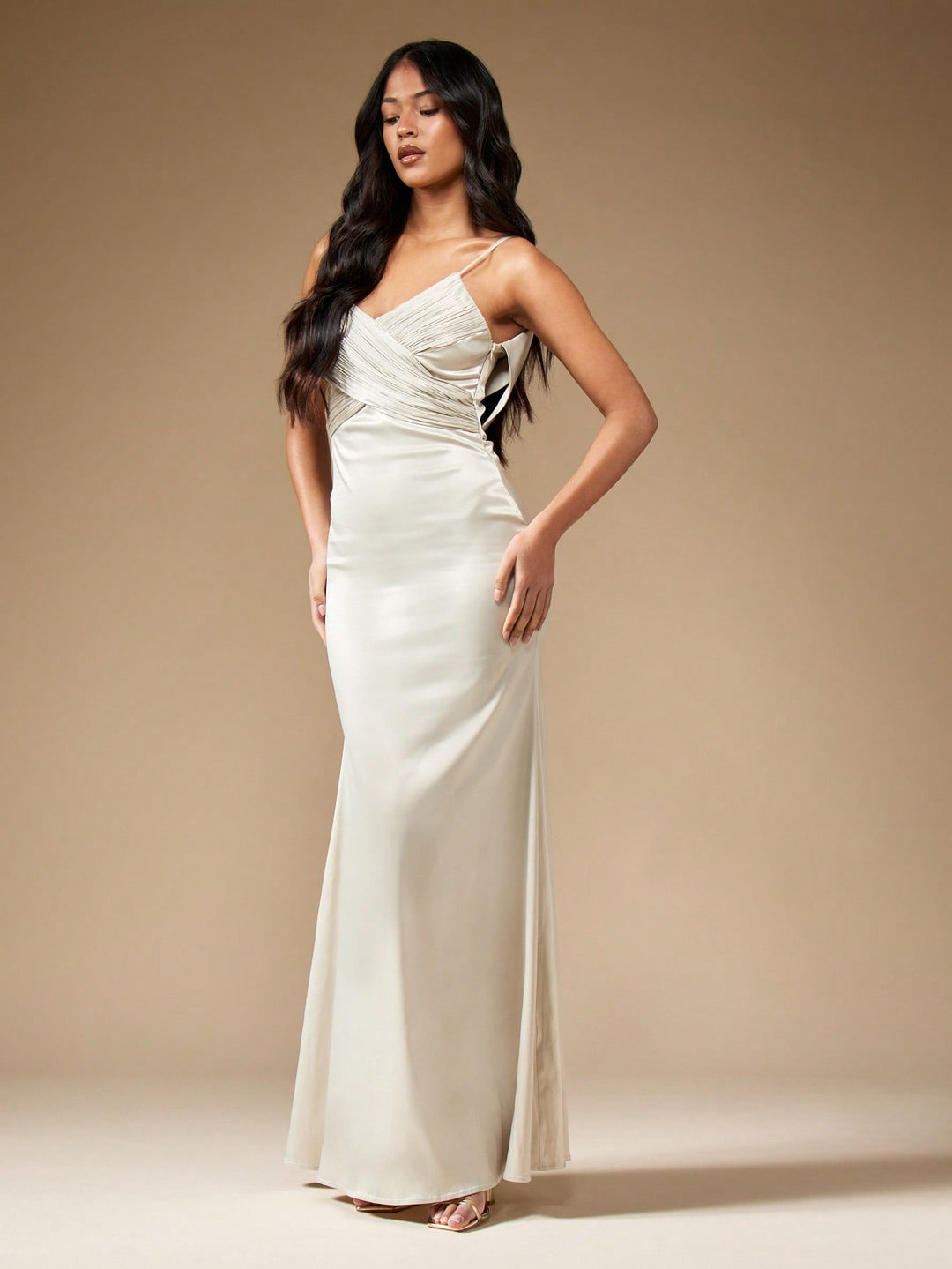 Rochie maxi SHEIN, verde