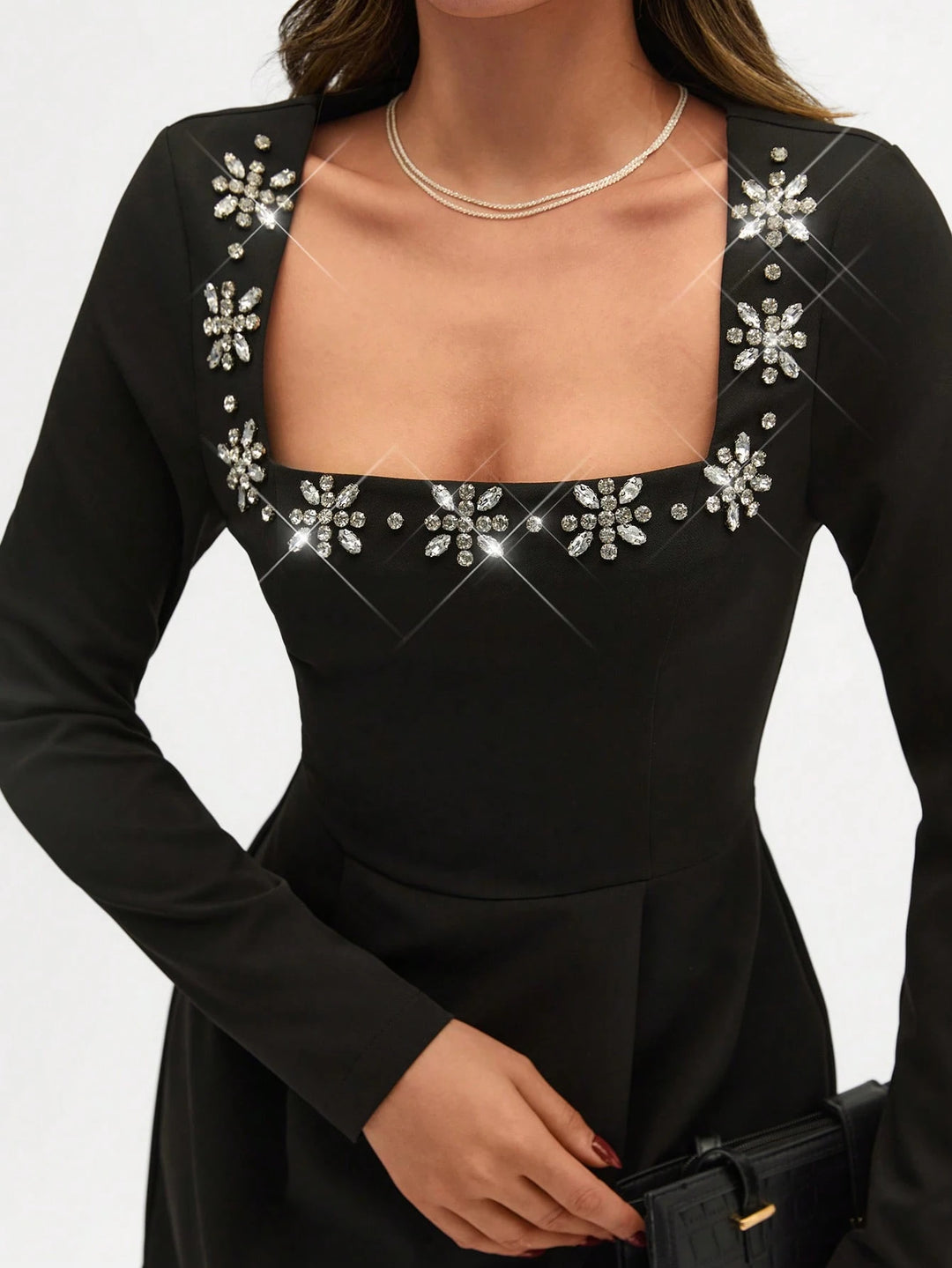 SHEIN miniruha, fekete