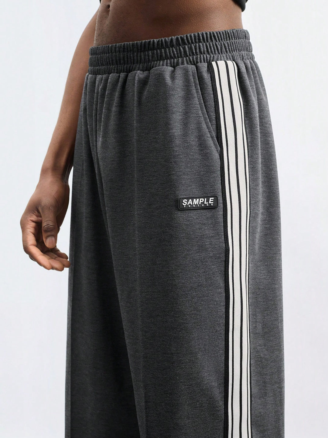 Pantaloni de trening SHEIN, gri