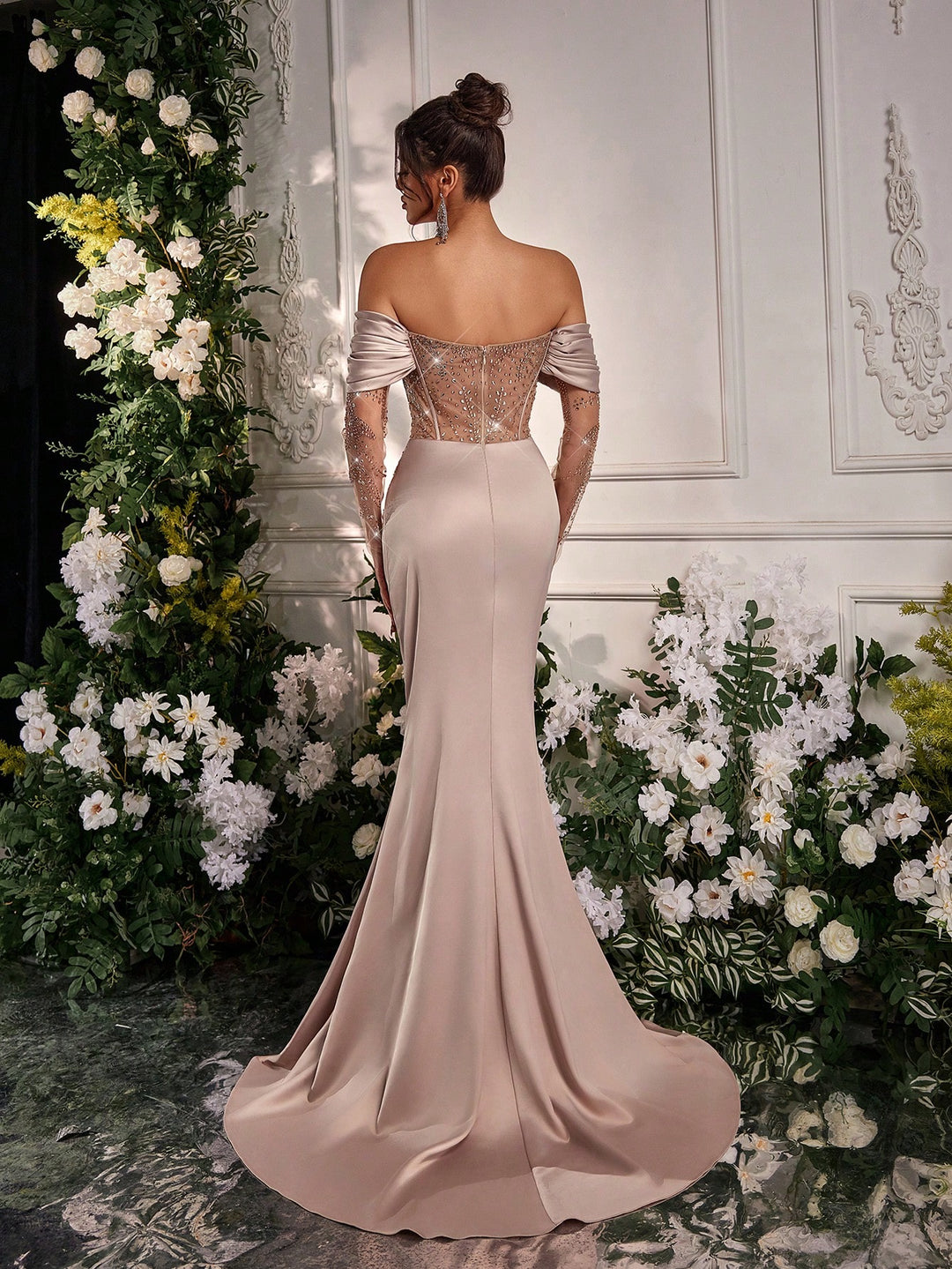 Rochie SHEIN, kaki