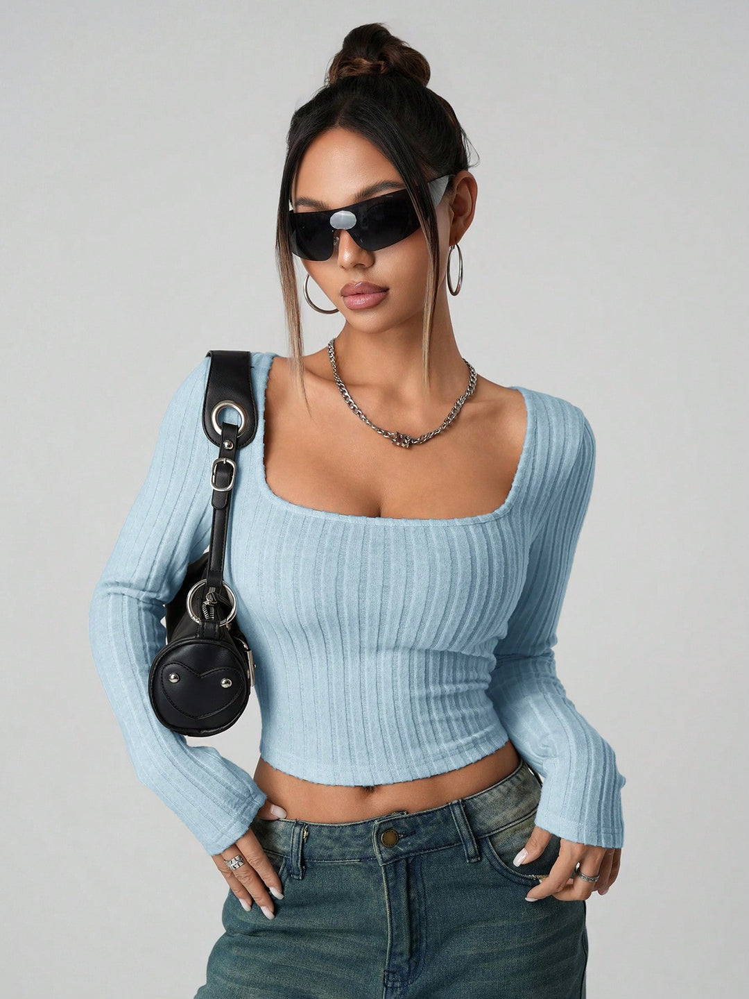 Tricou SHEIN, albastru