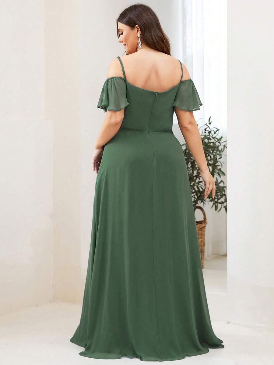 Rochie maxi SHEIN, verde