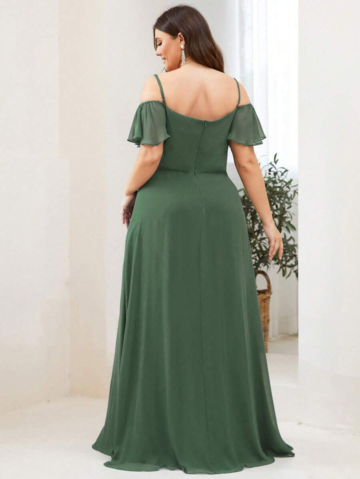 Rochie maxi SHEIN, verde