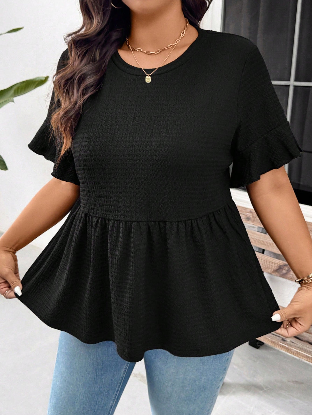 Tricou SHEIN, bej