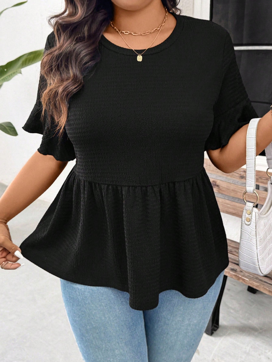 Tricou SHEIN, bej