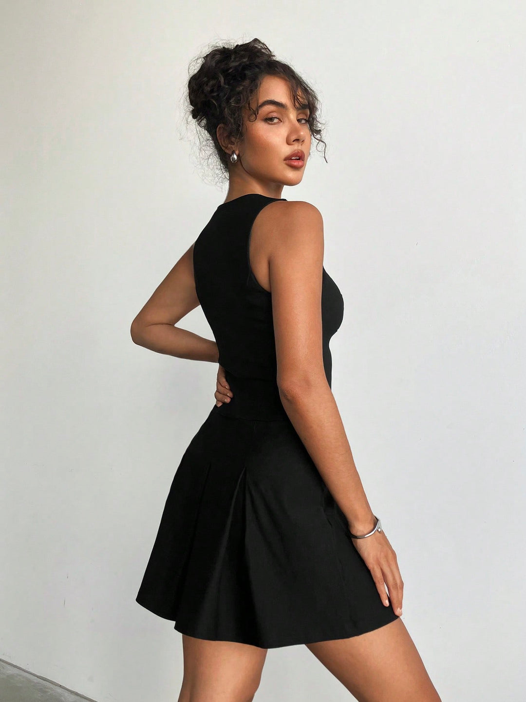 Rochie mini SHEIN, negru