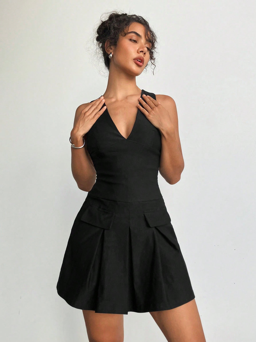 Rochie mini SHEIN, negru