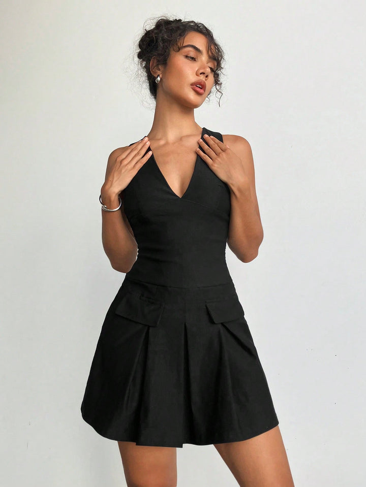 Rochie mini SHEIN, negru