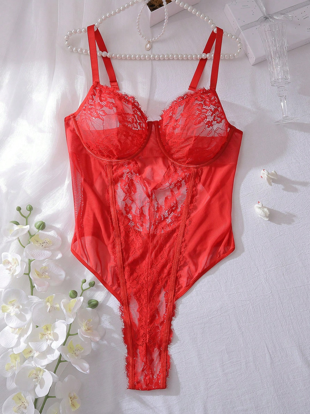 Body, SHEIN, piros