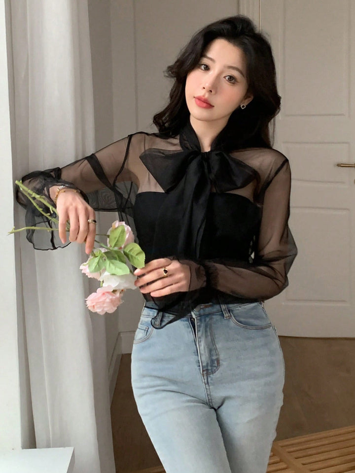 Bluza SHEIN, negru