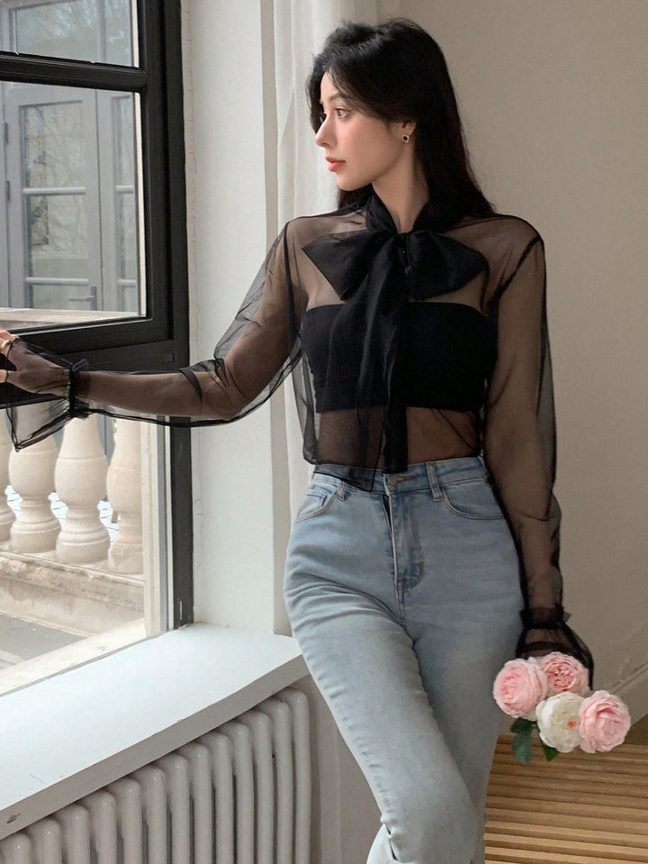 Bluza SHEIN, negru
