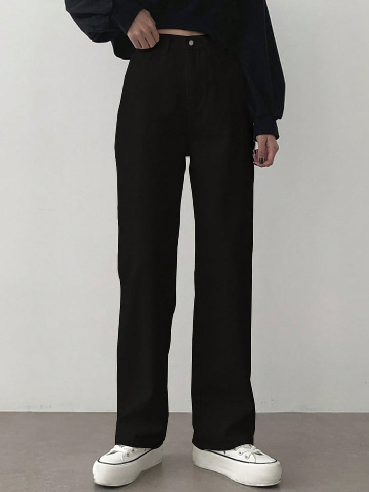 Pantaloni SHEIN, negru
