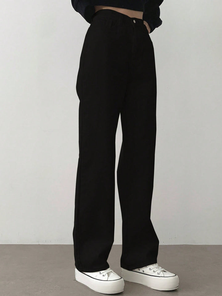 Pantaloni SHEIN, negru