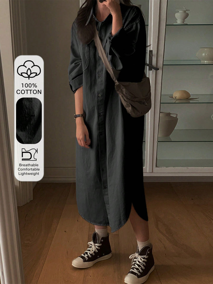 SHEIN maxi ruha, fekete