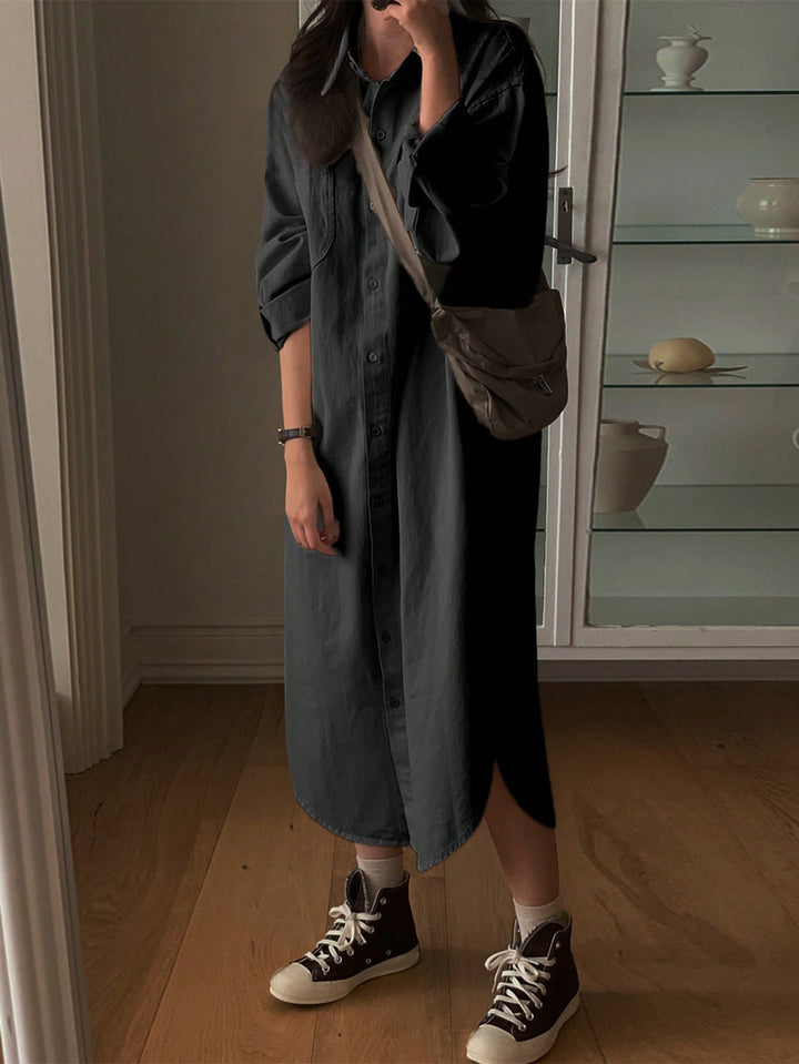 SHEIN maxi ruha, fekete
