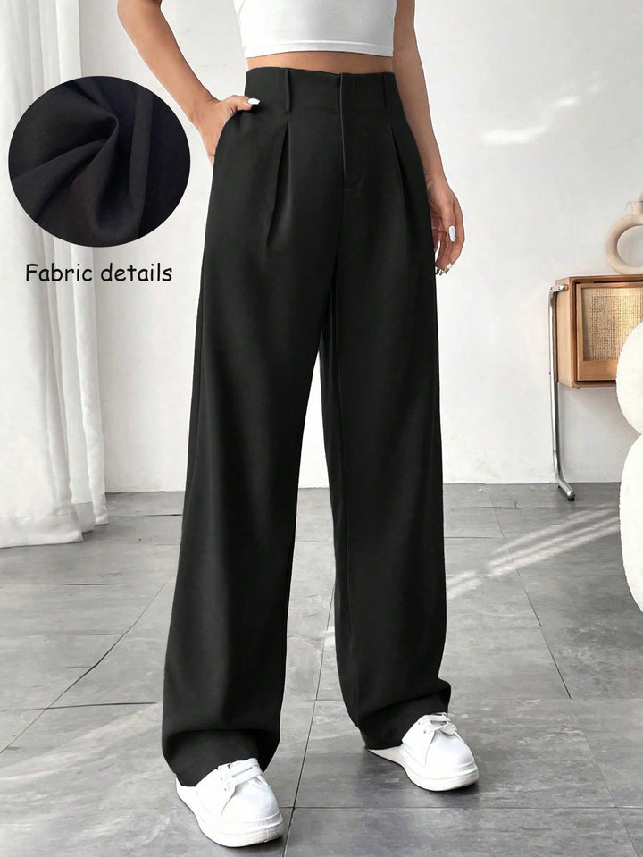Pantaloni SHEIN, negru