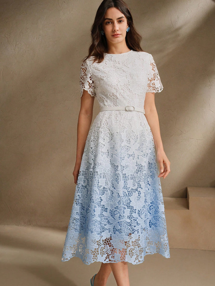 Rochie midi SHEIN, albastru