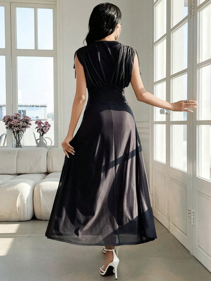 Rochie maxi SHEIN, mix culori
