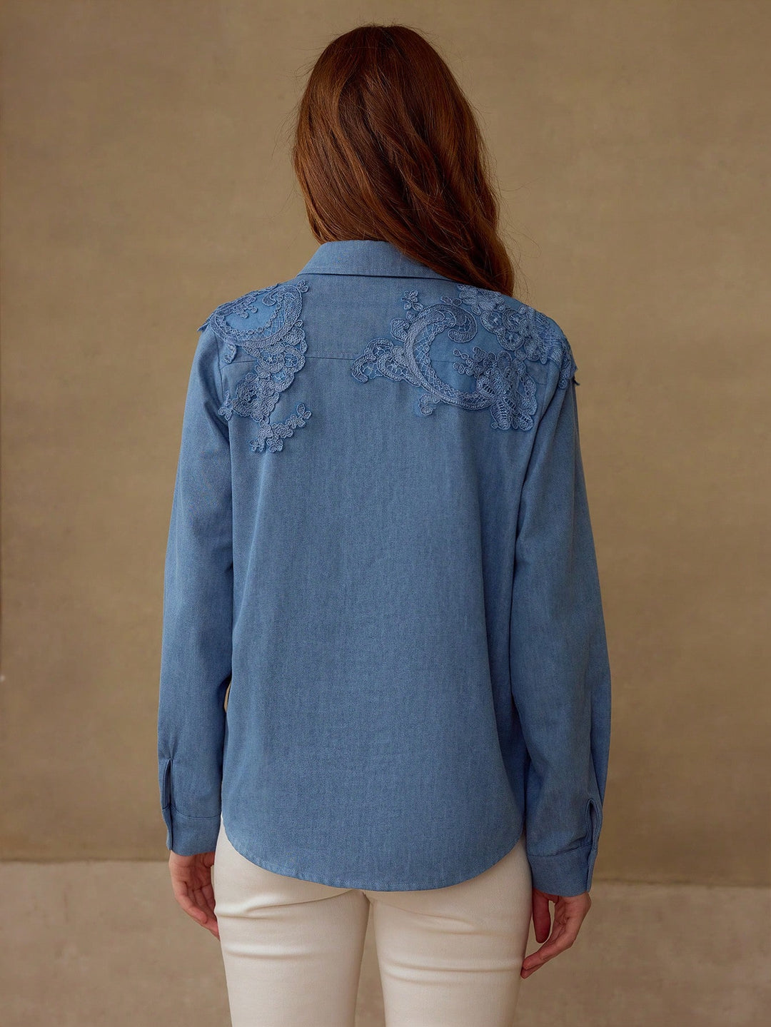 Bluza din denim SHEIN