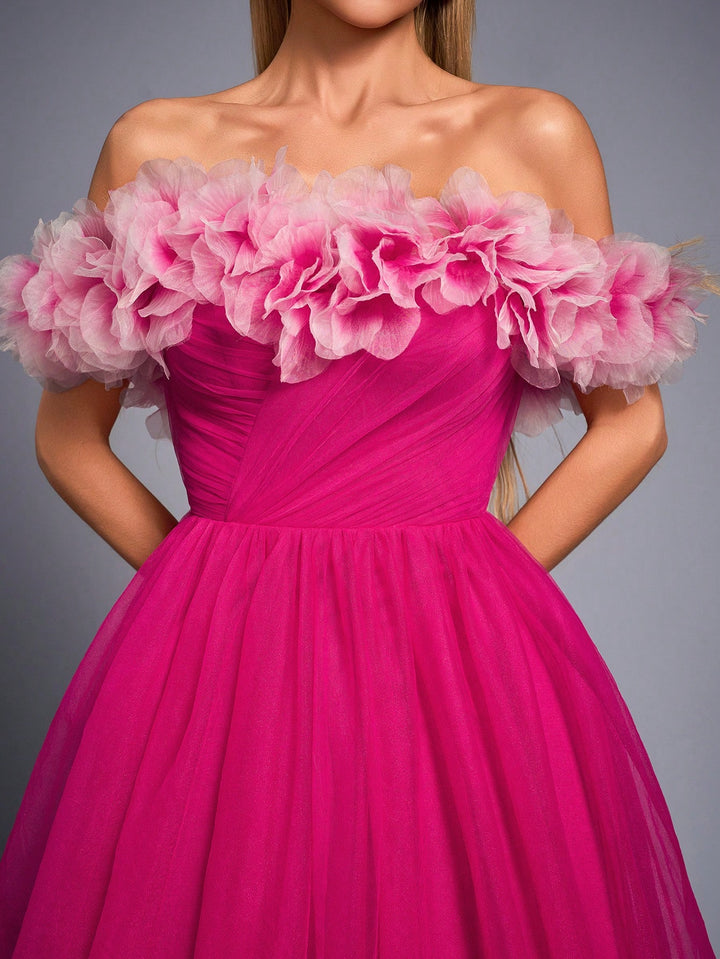 Rochie de ocazie SHEIN, roz