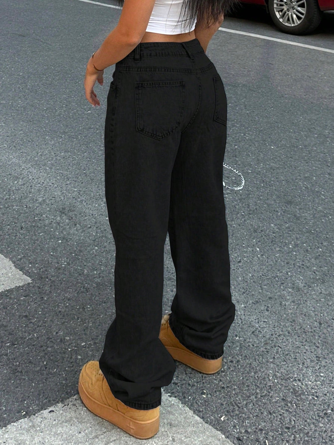Jeans SHEIN, negru