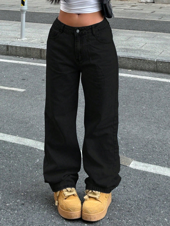Jeans SHEIN, negru