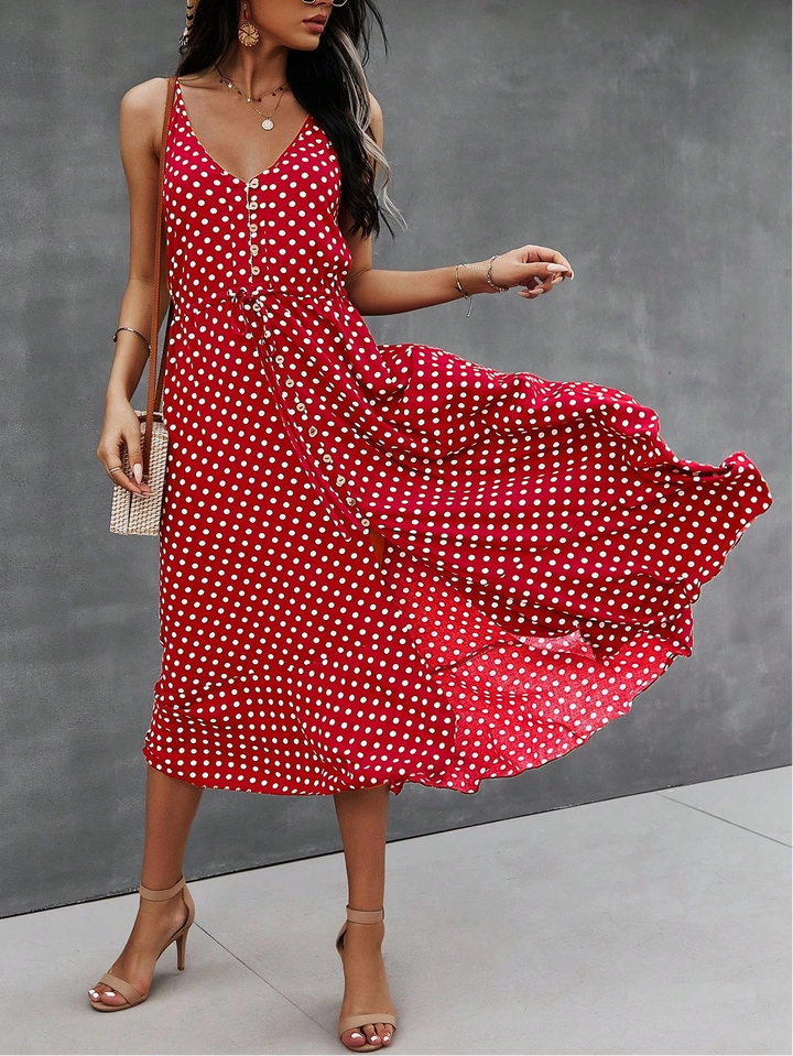 Rochie maxi Shein, roșu