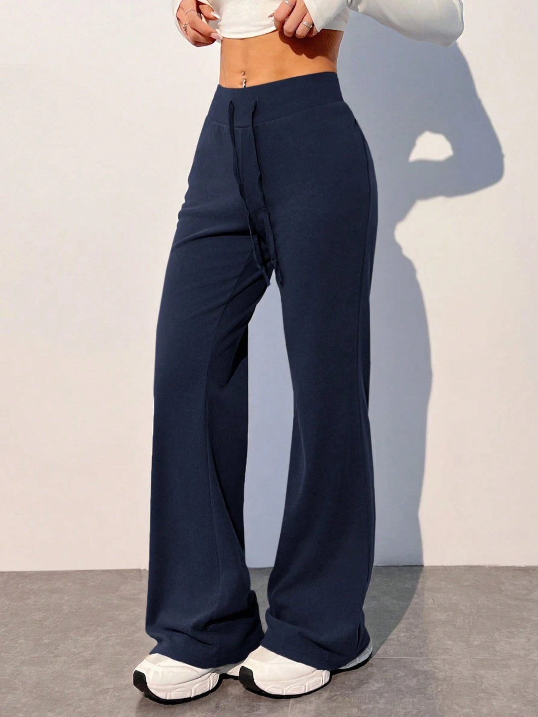 Pantaloni SHEIN, albastru