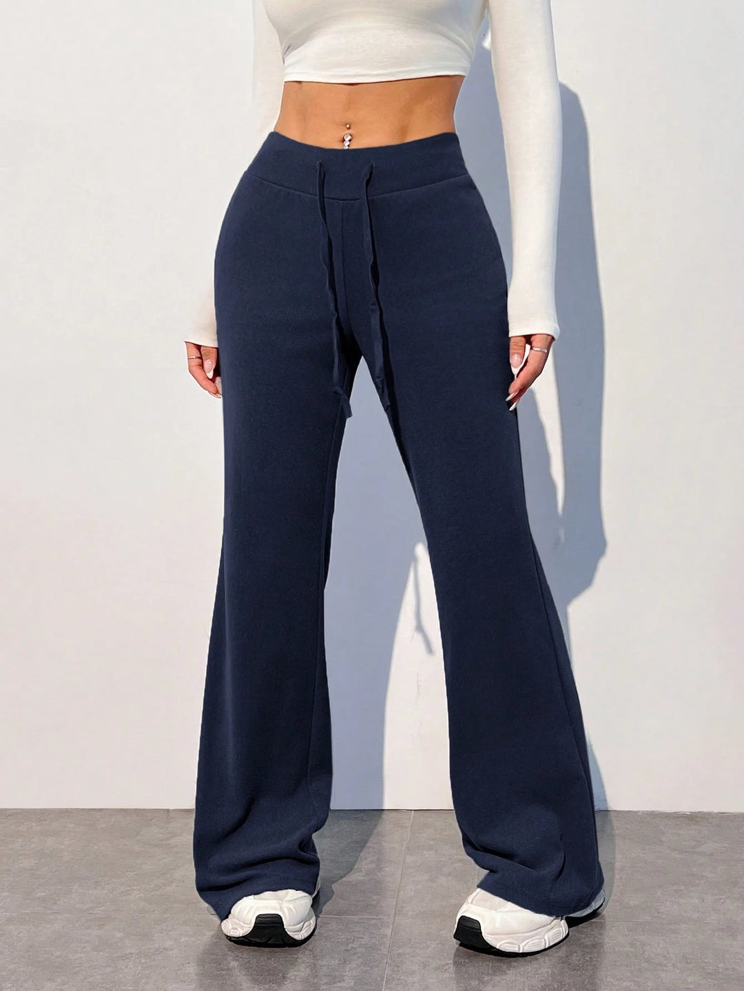 Pantaloni SHEIN, albastru