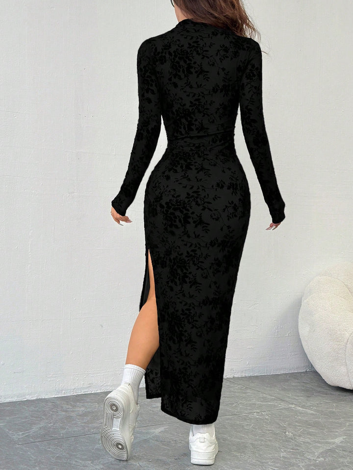 Rochie maxi SHEIN, negru