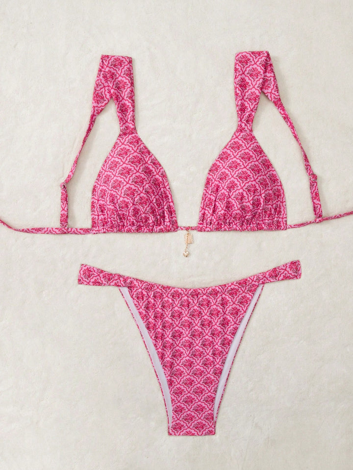 Set bikini de baie SHEIN, mix culori