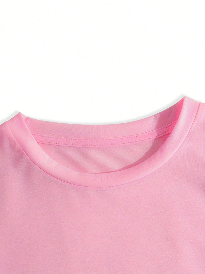 Tricou SHEIN, roz