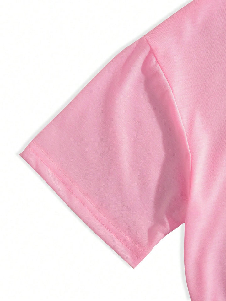Tricou SHEIN, roz