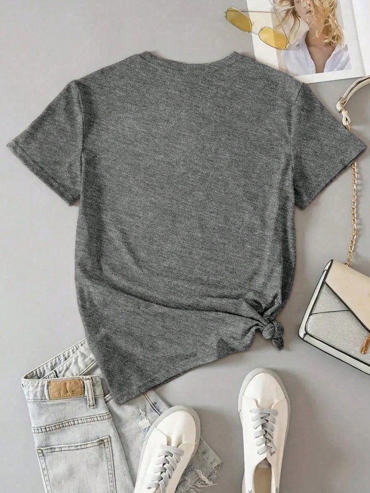 Tricou SHEIN, gri