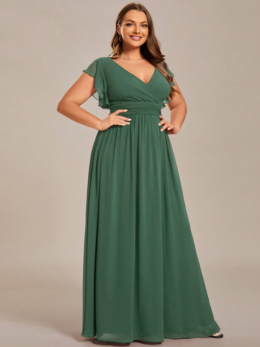 SHEIN maxi ruha, zöld