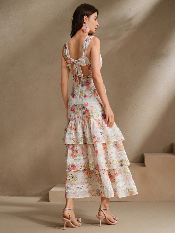 Rochie maxi SHEIN, roz