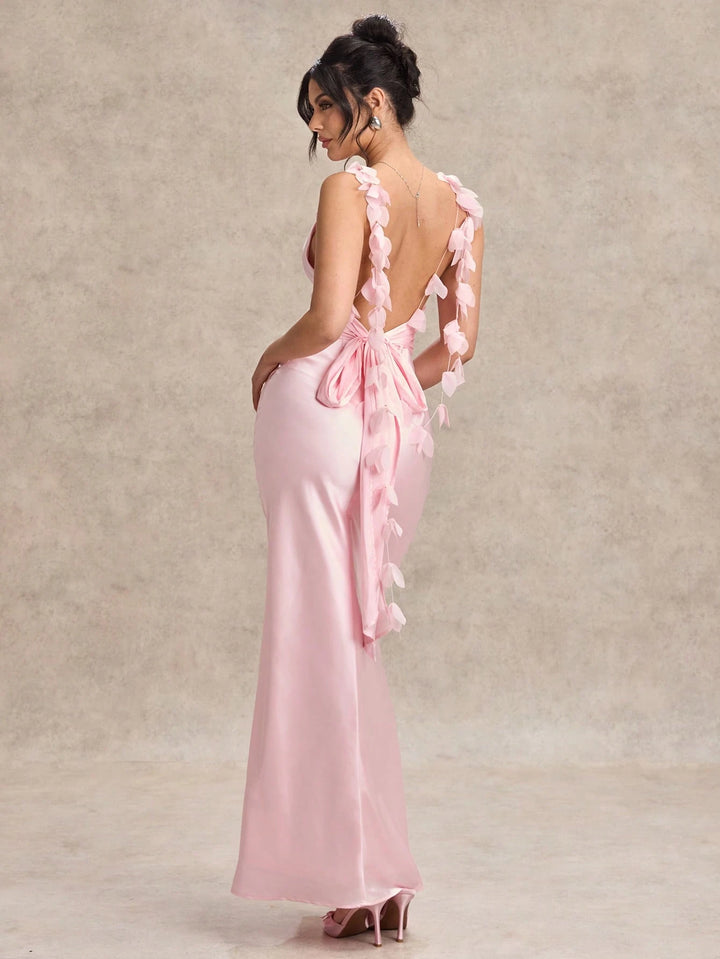Rochie maxi SHEIN, roz