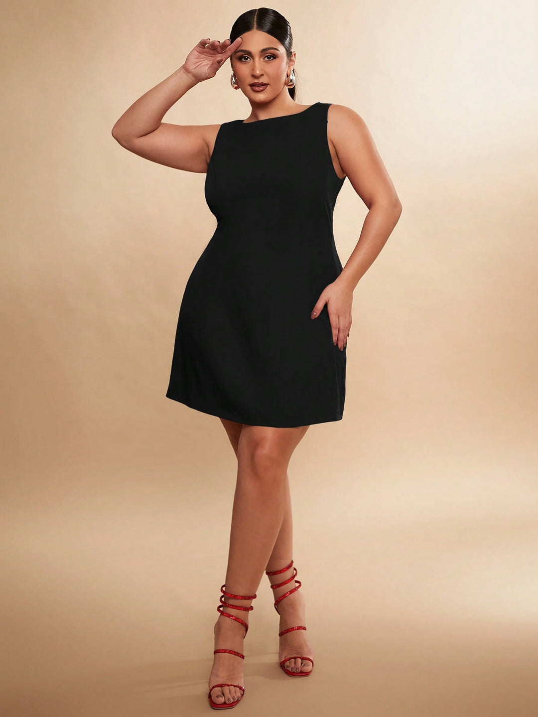 Rochie mini SHEIN, negru